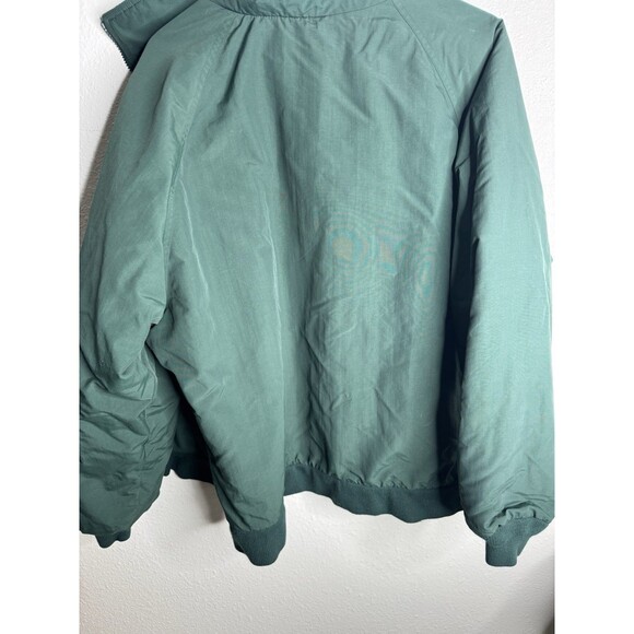 Lands’ End Squall Jacket Thinsulate Fleece Lined Green Men’s Large Regular - Picture 11 of 13